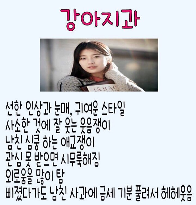 내 여.자.친.구 는 무슨 과?^^ | 인스티즈