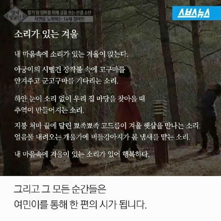 8041:1 을 뚫고 대상을 탄 문학영재소년 | 인스티즈