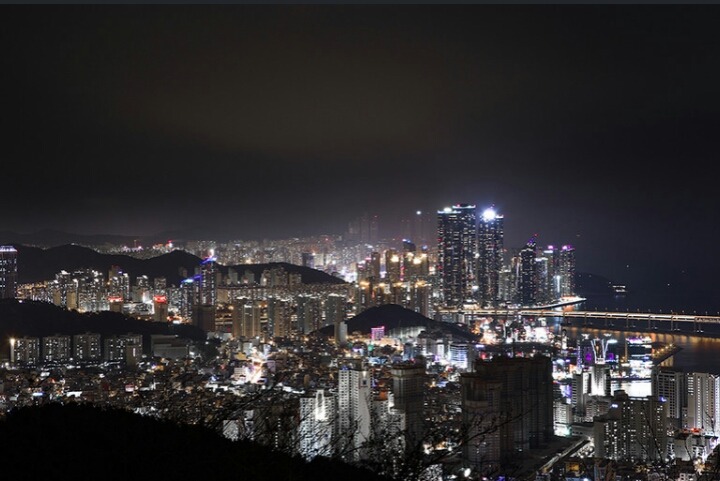 대한민국 야경 투탑 서울타워야경vs황령산 야경 | 인스티즈