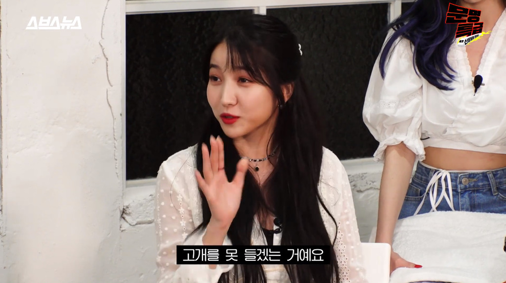여자친구가 말하는 꽈당 무대 비화.jpg | 인스티즈