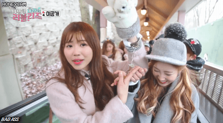 미주가 진심으로 창피했던 러블리즈 지애.gif | 인스티즈
