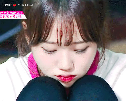 상습적으로 삐죽이는 유정이 짤 (ioi) | 인스티즈