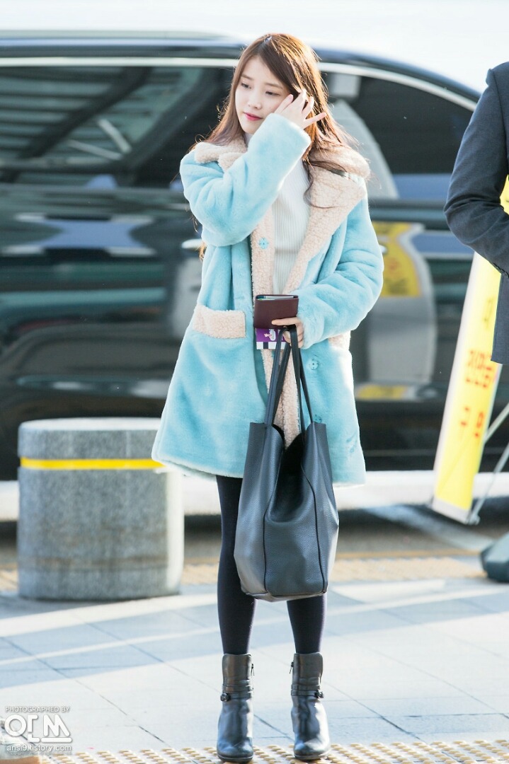 아이유 겨울철 코디 스타일.jpg | 인스티즈