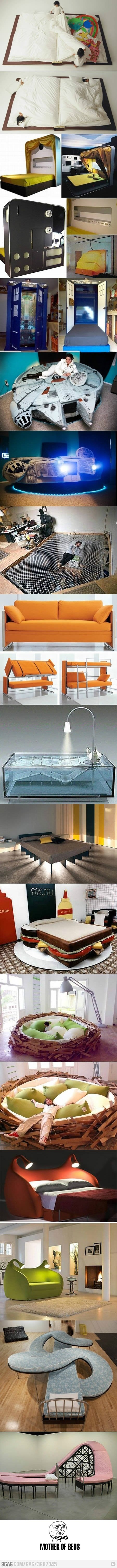 특이한 디자인의 침대들.jpg | 인스티즈