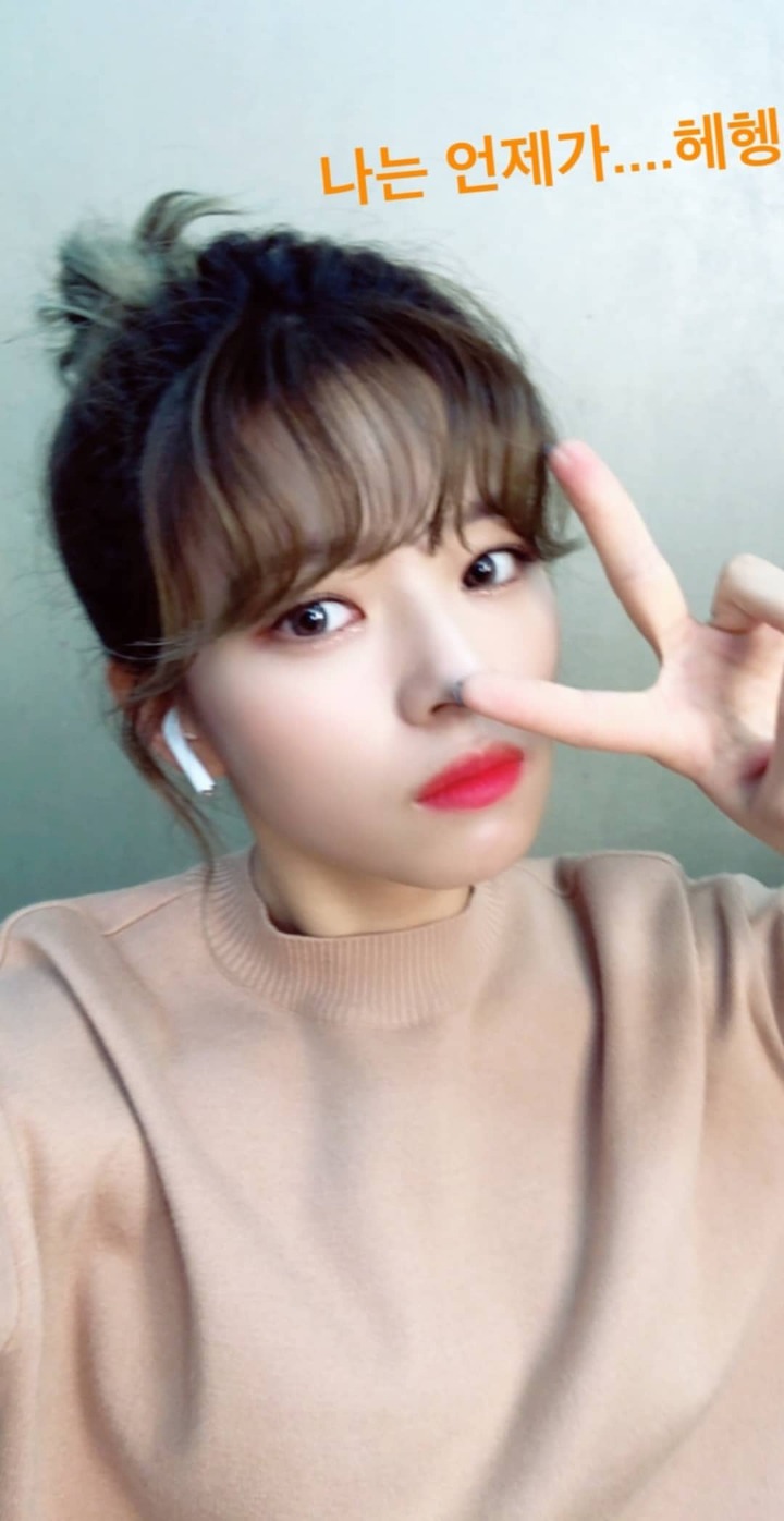 트와이스 정연 인스타그램 스토리 | 인스티즈