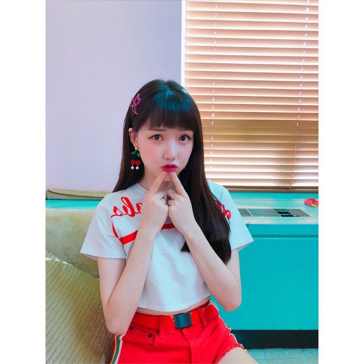 여자친구 은하 폰 잠금화면.insta | 인스티즈