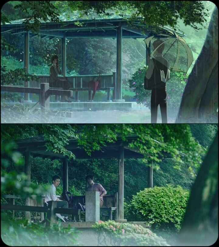 신카이마코토 전작 [언어의정원] 실제 배경 | 인스티즈