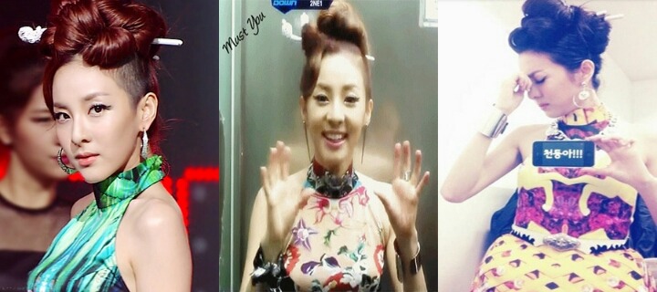 독특한 헤어 스타일 여자 아이돌 갑 | 인스티즈