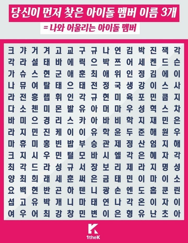 나와 어울리는 연예인은? | 인스티즈