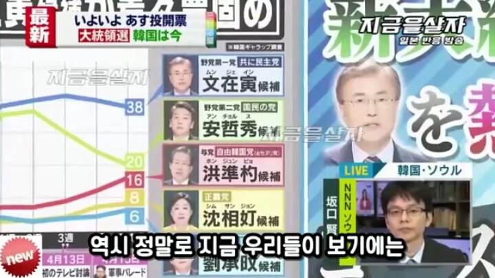 한국의 선거에 대해 하는 일본방송 | 인스티즈