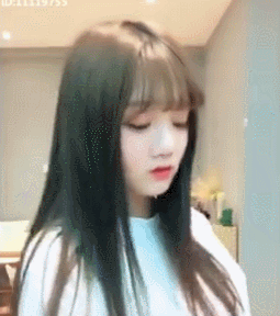 긴머리 미인??.gif | 인스티즈