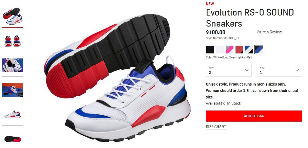 [방탄소년단] 푸마(PUMA) 미국 공식 홈페이지 메인 화면에 뜨는 방탄 | 인스티즈