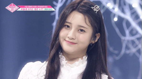프로듀스 48의 캡틴 카와이.jpgif | 인스티즈