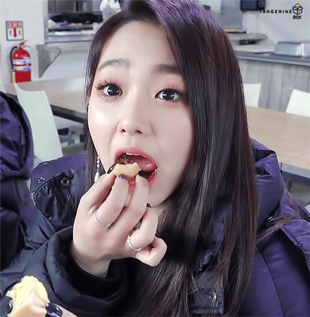 계란 다이어트 하는 강미나.gif | 인스티즈
