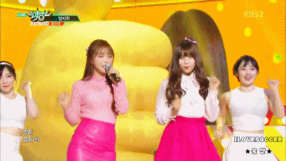 160422 뮤직뱅크 홍진영-엄지척, 엄지짤 모음.gif | 인스티즈