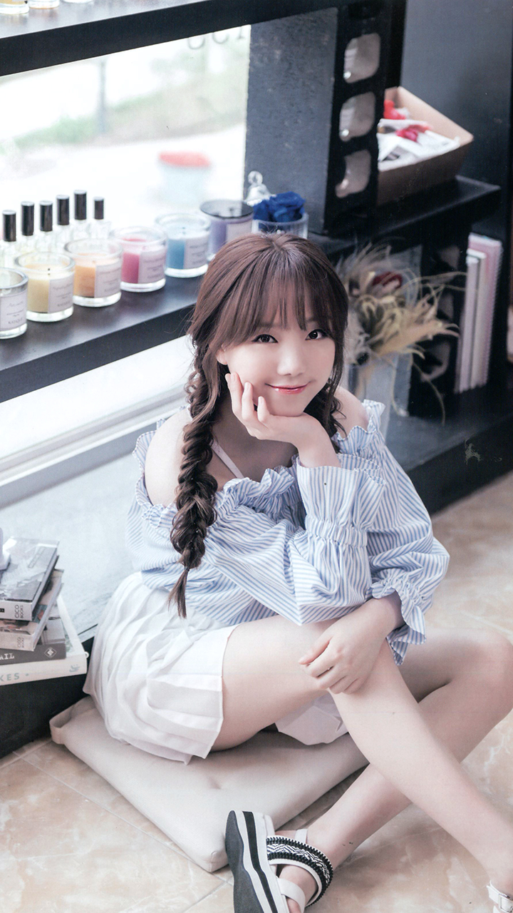 T전화 10번째 테마 - 러블리즈 케이 (다크 & 화이트). png | 인스티즈
