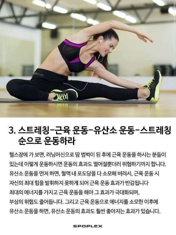 근육운동의 기본 | 인스티즈
