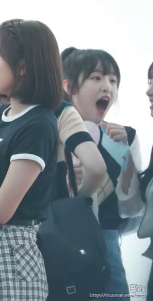 [프듀48] 공항에서 이가은과 동생들 | 인스티즈