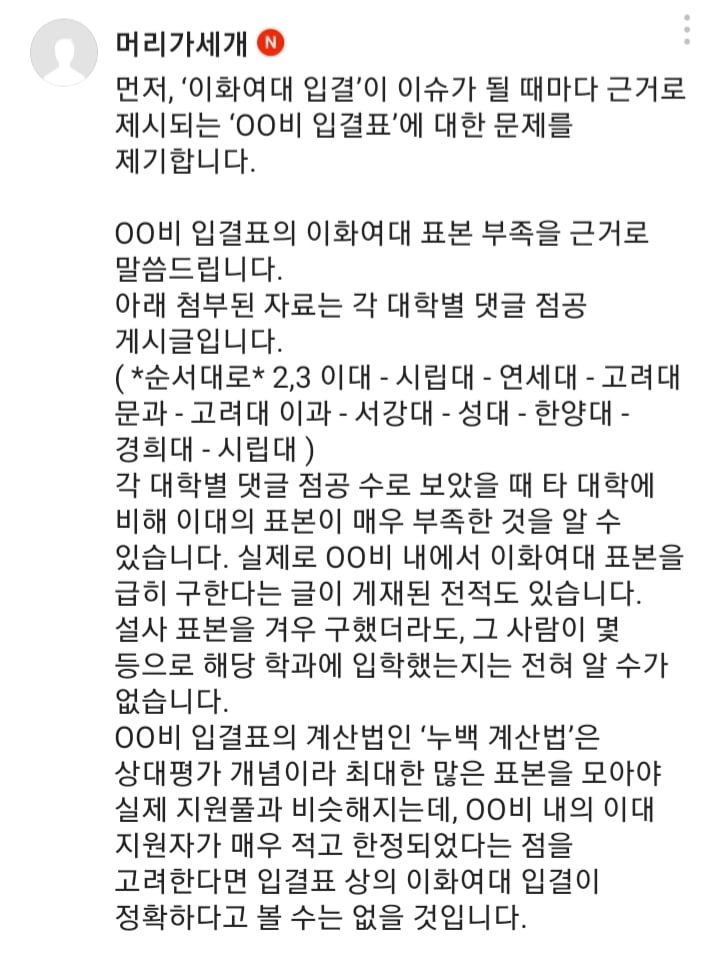 이화여대 후려치던 수만휘 근황 | 인스티즈