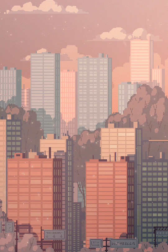 8비트로 보는 세상 세번째.gif | 인스티즈