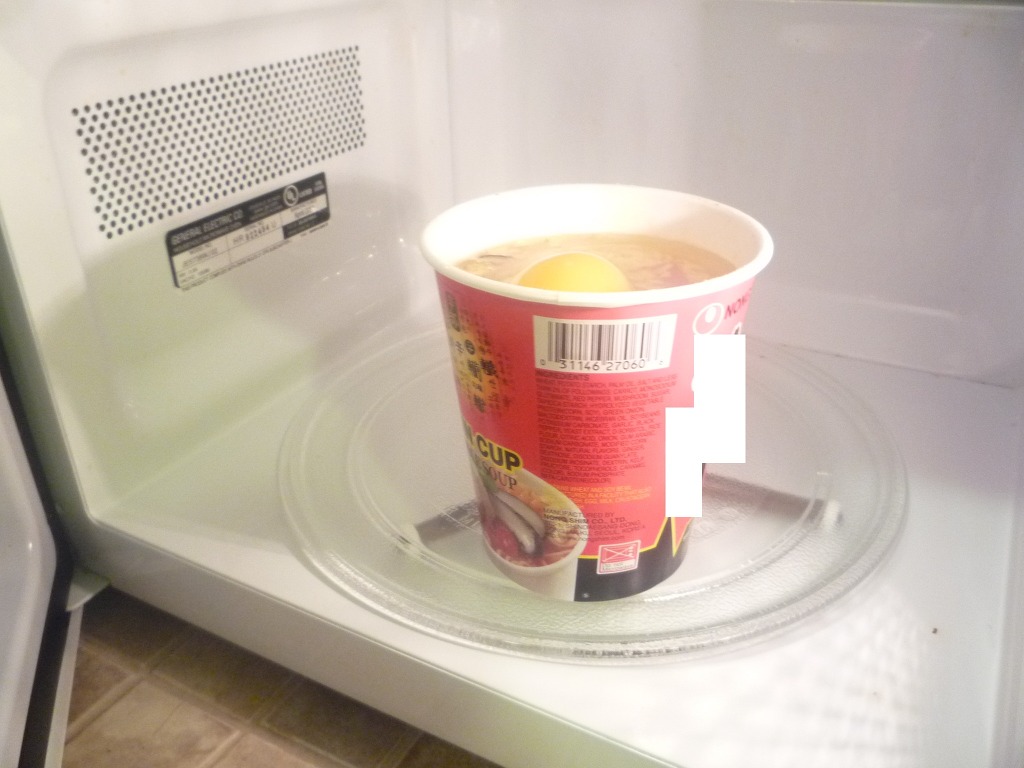 컵라면 진짜맛있고 품격있게 먹는방법 일명 달걀컵라면 | 인스티즈