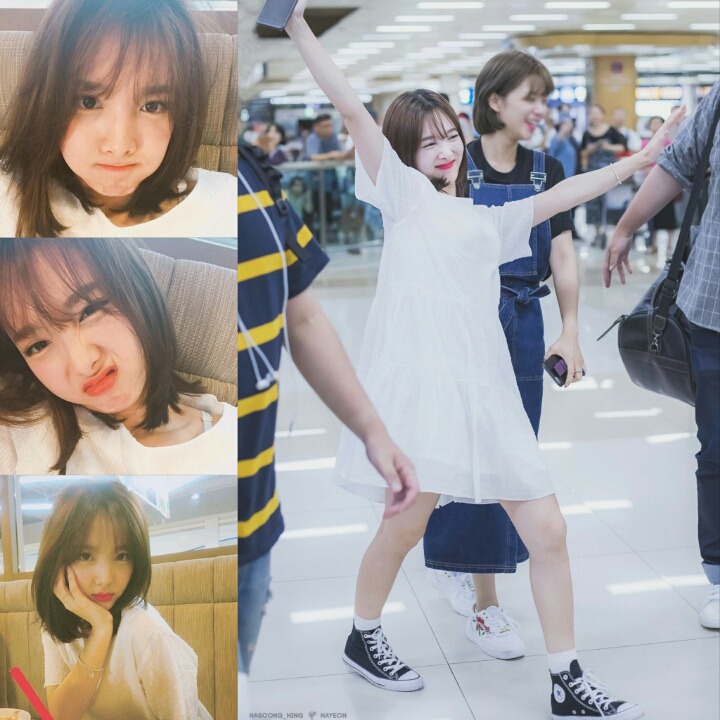 트와이스 나연 공항 움짤 | 인스티즈