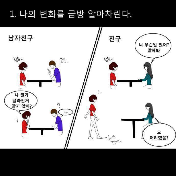여자들이 남친없이 살아도 친구없인 못사는 이유 | 인스티즈