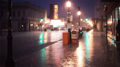언젠가부터 사라진듯한 장마철의 분위기.gif | 인스티즈