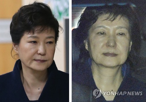 박근혜 구속전후 머리 | 인스티즈
