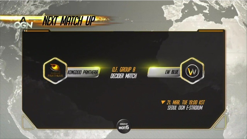 [오버워치] 콩두판테라 vs LW블루, 오늘자 2017 핫식스 오버워치 APEX 시즌2 8강 결정전 매치업 | 인스티즈
