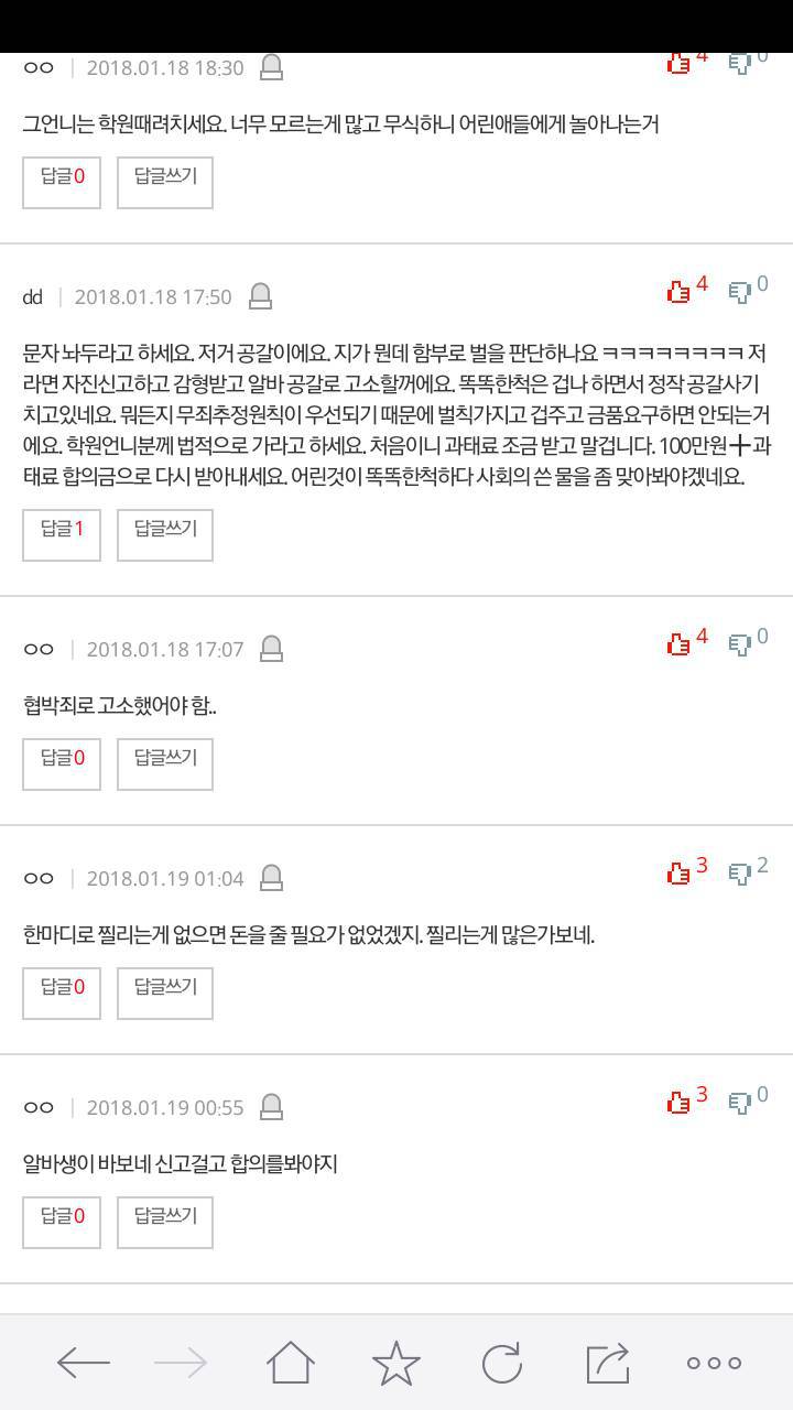 신고안하는대신 돈달라는 알바 어떻게 생각하시나요?? | 인스티즈