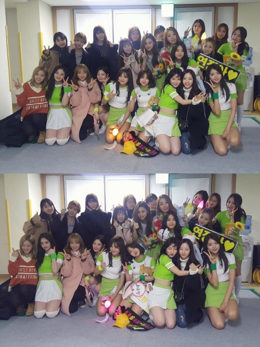 우주소녀 보나,엑시랑 절친인 청하.jpgif | 인스티즈