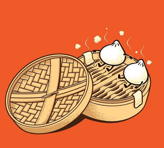 음식을 이용한 귀여운 일러스트.jpg | 인스티즈
