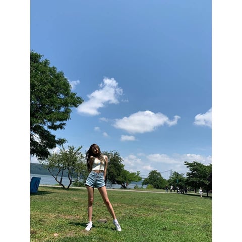 이국주 느낌난다는 장원영 사진.jpg | 인스티즈