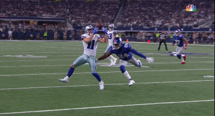 NFL 오늘자 WR 콜 비즐리의 미친 캐치 ㄷㄷ | 인스티즈