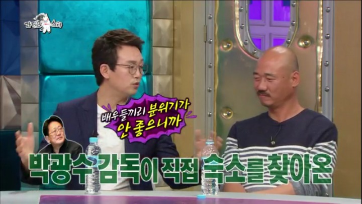 열악한 영화제작환경때문에 항의한 김정태와 김준배 (부제 둘이친해진이유) | 인스티즈