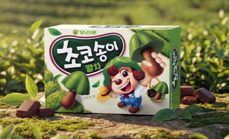 오리온, 100만개 완판 한정판 '초코송이 말차' 정식 출시… "보는 재미까지 더했다” | 인스티즈