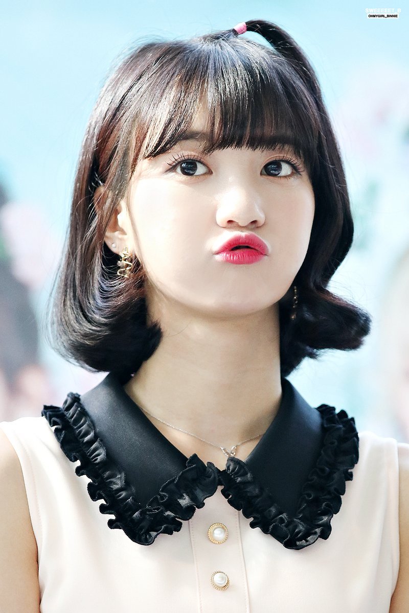 사과머리한 오마이걸 비니 | 인스티즈