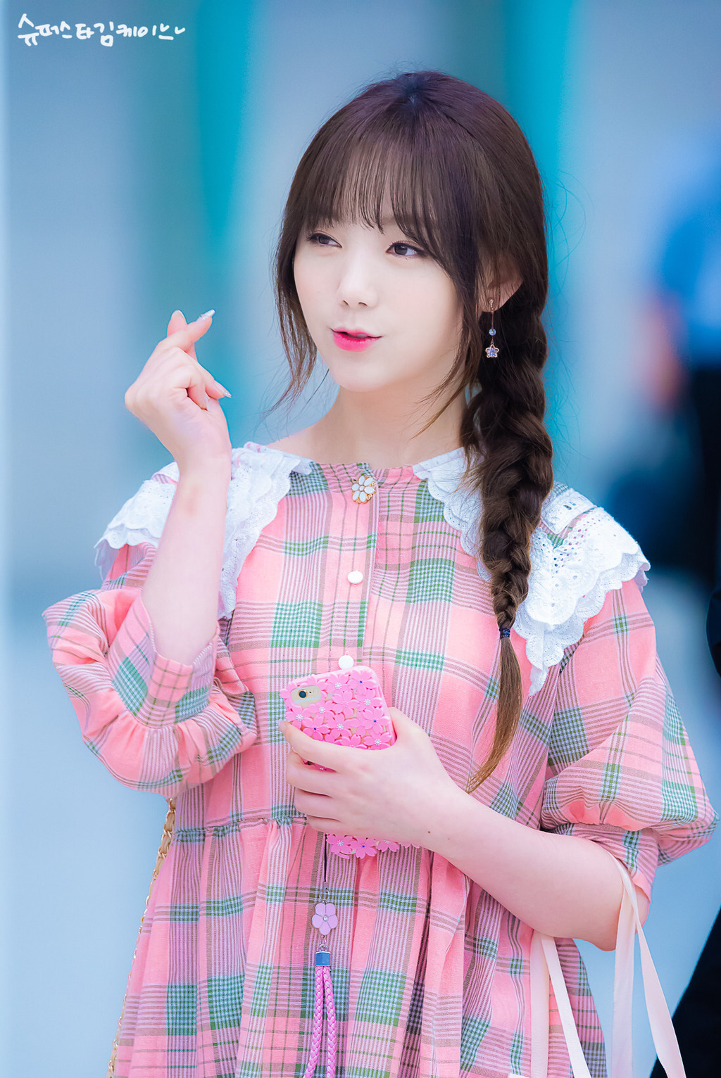 [러블리즈] 커피 한 잔 더 할까 생각 중이라서 케이 | 인스티즈