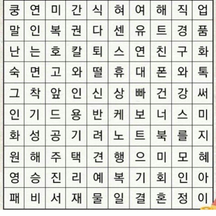 제일 먼저 보이는 단어가 자신의 심정 | 인스티즈