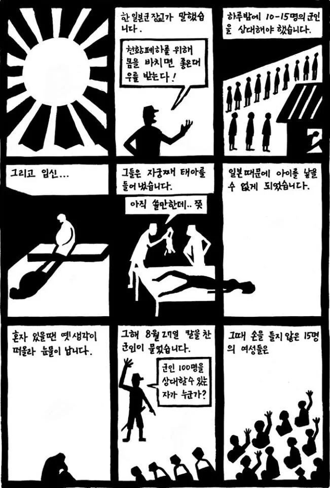 [분노조심] 위안소에서 도망나오다가 잡혀서 온몸에 문신 당한... 할머니... | 인스티즈