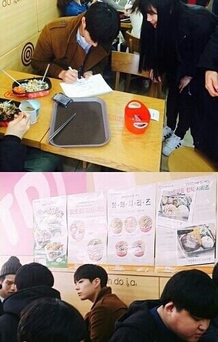 박보검 학교에서 찍힌 사진.jpg | 인스티즈