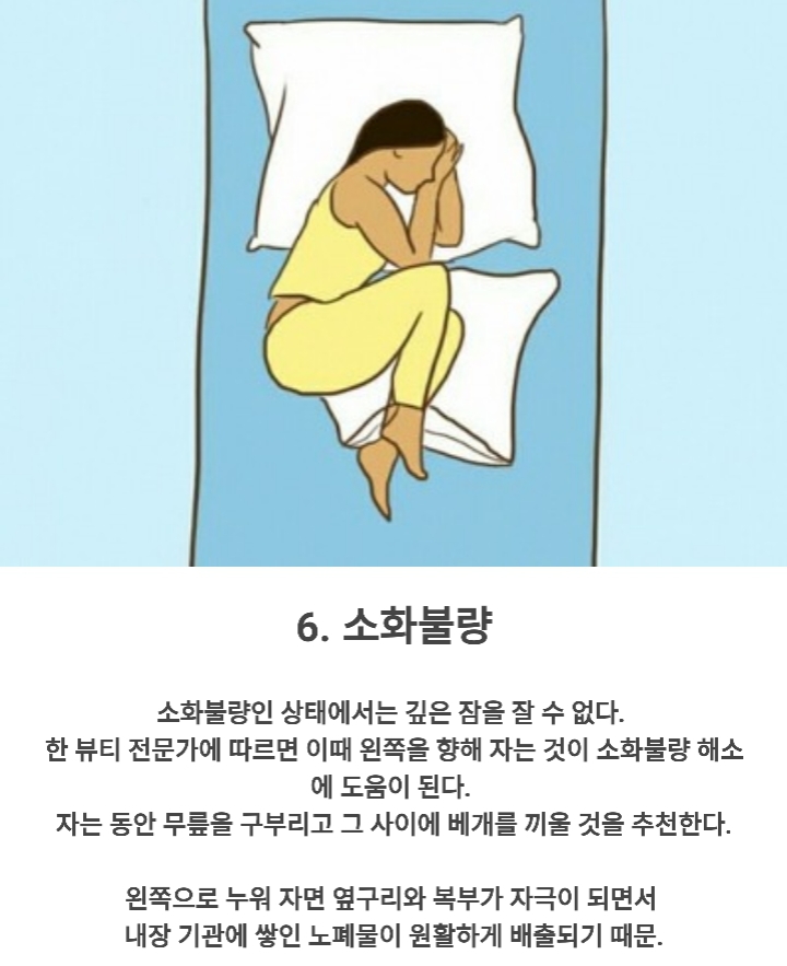 현실적으로 통증 덜하게 해주는 잠자리 자세..jpg | 인스티즈