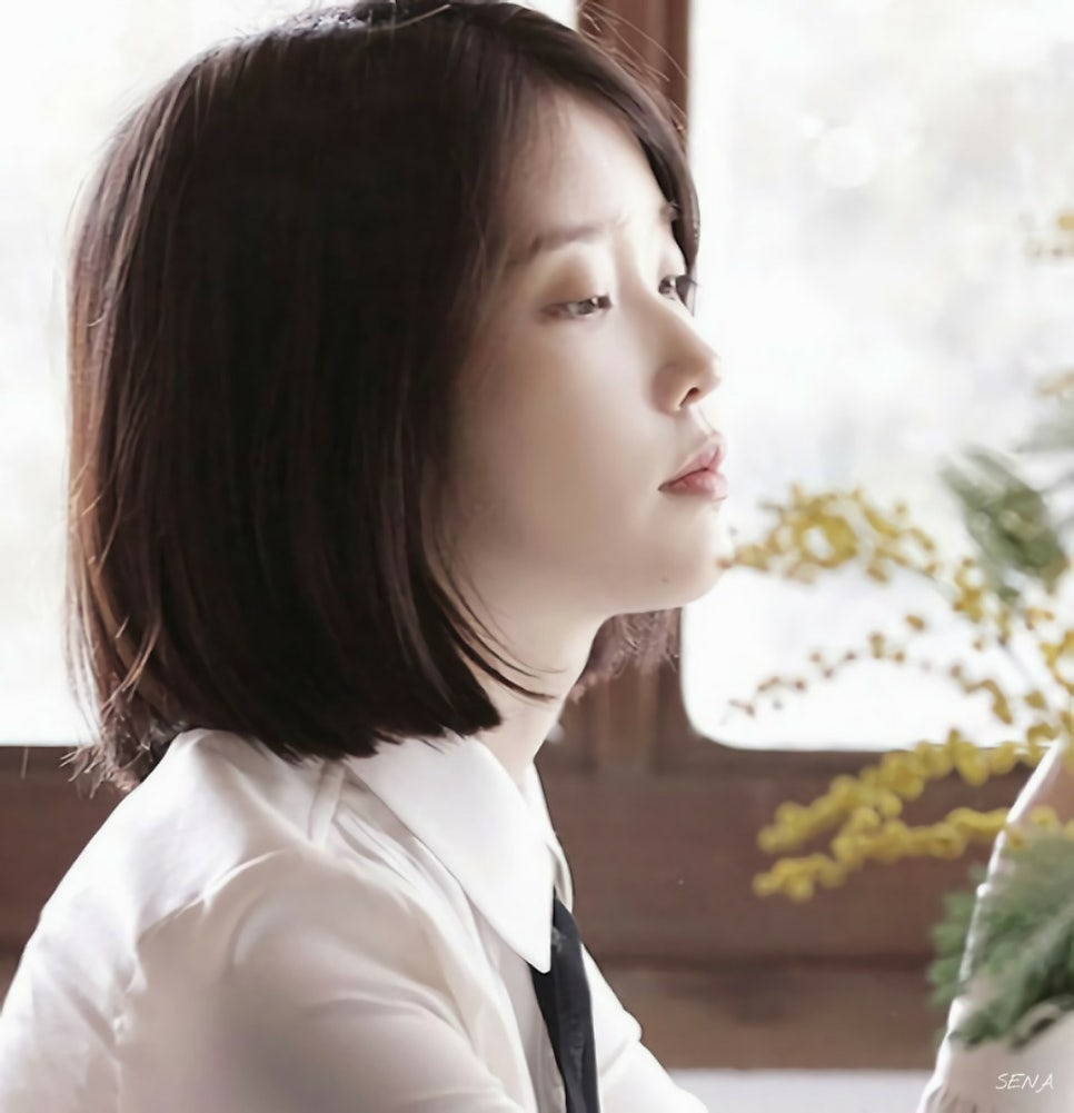 스타일링 거의없는 자연스러운 단발 참고사진 | 인스티즈