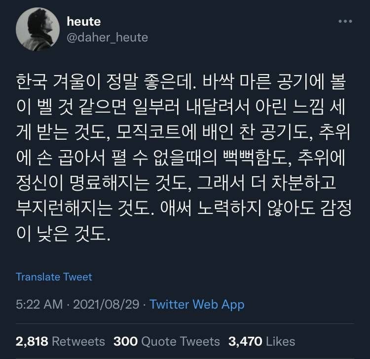 이런 이유로 겨울 좋아하고 기다리는 사람들 많음 | 인스티즈