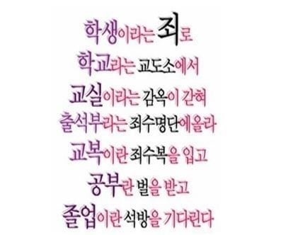 중고딩때 생각해 보면 말도안되고 꼰대같았던 학교 규칙사항들 어이없는걸로 혼나본것들 말해보는 달글 | 인스티즈