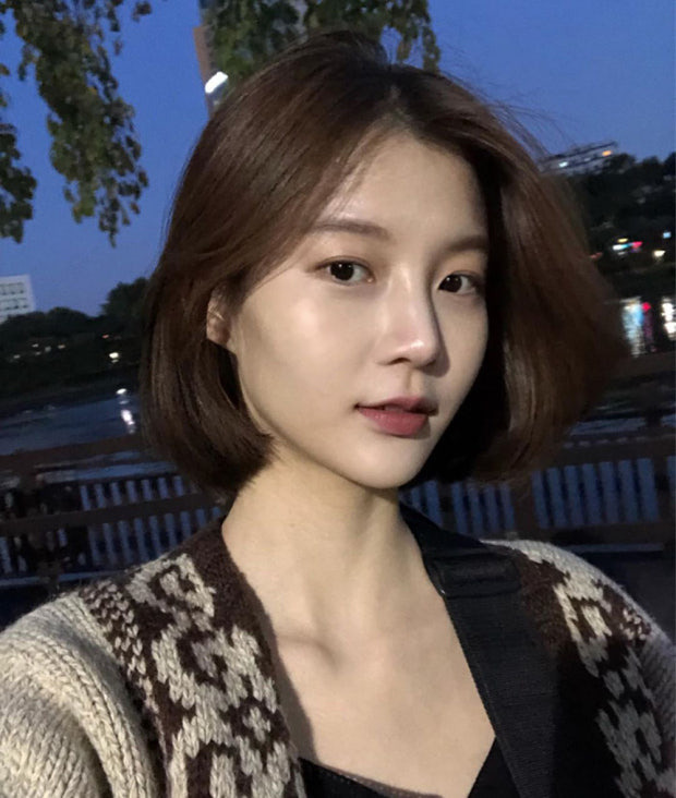 스타일링 거의없는 자연스러운 단발 참고사진 | 인스티즈