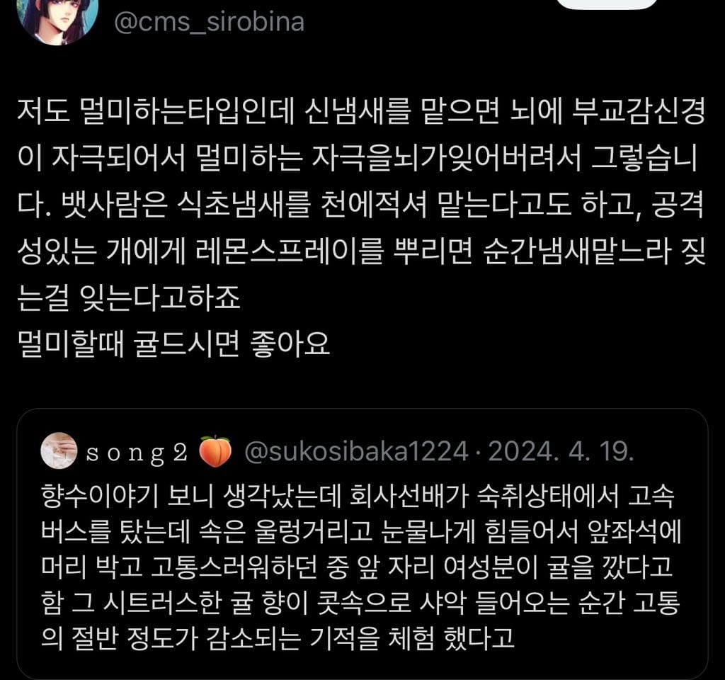 멀미할 때 느끼는 고통을 절반으로 줄이는 방법 | 인스티즈