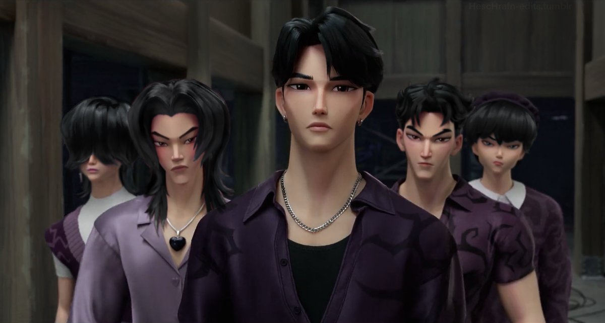 야 나 이렇게까지 흑발 안어울리는 동양인 처음봄.x (ft.케데헌) | 인스티즈