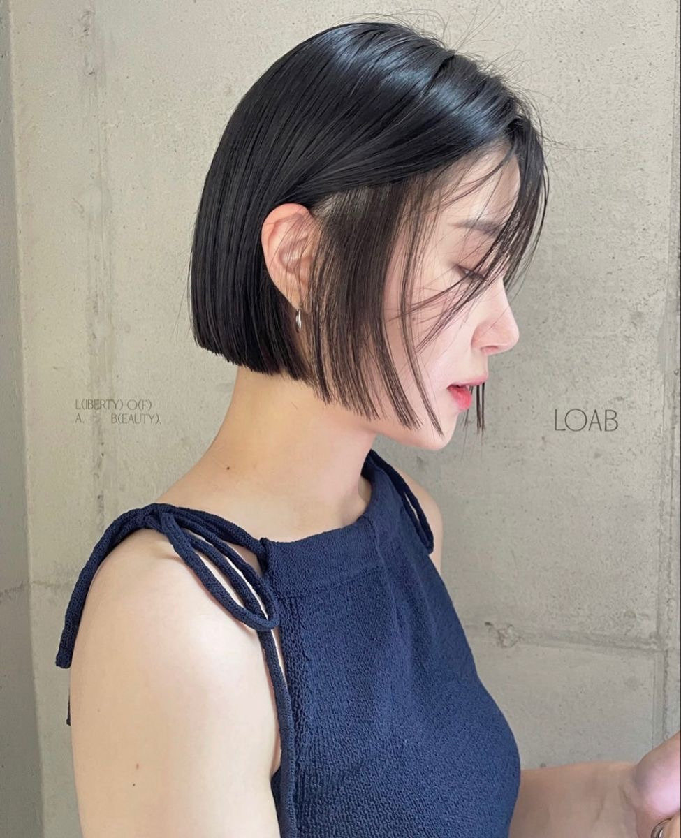 요즘은 단발이 끌리더라... ✂️💇🏻 참고하기 좋은 트렌디한 단발 디자인.jpg | 인스티즈